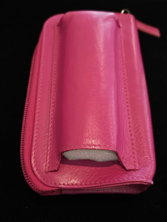 Ili New York Handbags - iLi New York Hot Pink Women's Cosmetic Bag With Eye Case